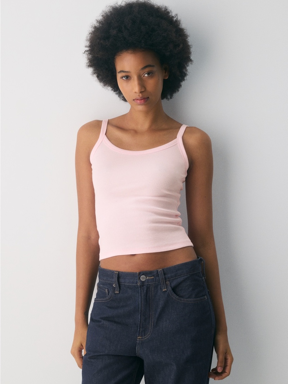 Aritzia Pink HomeStretch Cami Tank